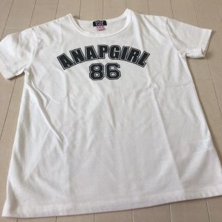 アナップ(ANAP)の子供服 ♡ ANAP Sサイズ Tシャツ(Tシャツ/カットソー)