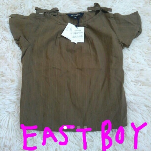 EASTBOY(イーストボーイ)の新品♡EASTBOYの半袖Tシャツ♡ キッズ/ベビー/マタニティのキッズ服女の子用(90cm~)(Tシャツ/カットソー)の商品写真