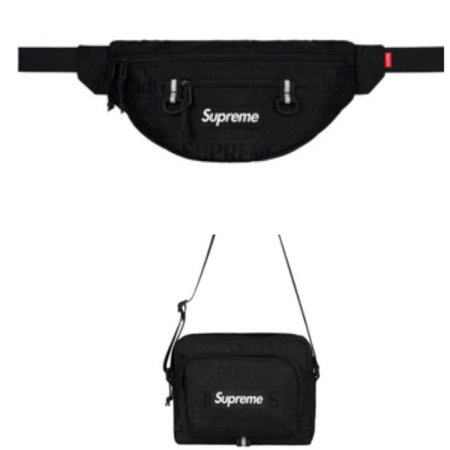 SET売り 19ss Supreme shoulder waist bag