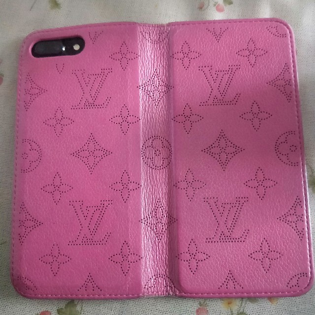 iphoneケース ミニー | LOUIS VUITTON - Louis Vuitton　マヒナ　ピンク　plusケースの通販 by 🌈Lily'Store🌴🌈｜ルイヴィトンならラクマ