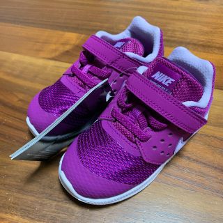 ナイキ(NIKE)のNIKE ナイキ スニーカー ダウンシフター7 パープル 14cm(スニーカー)