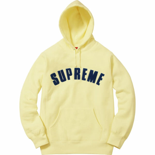 Supreme Chenille Arc Logo Hooded Sweat