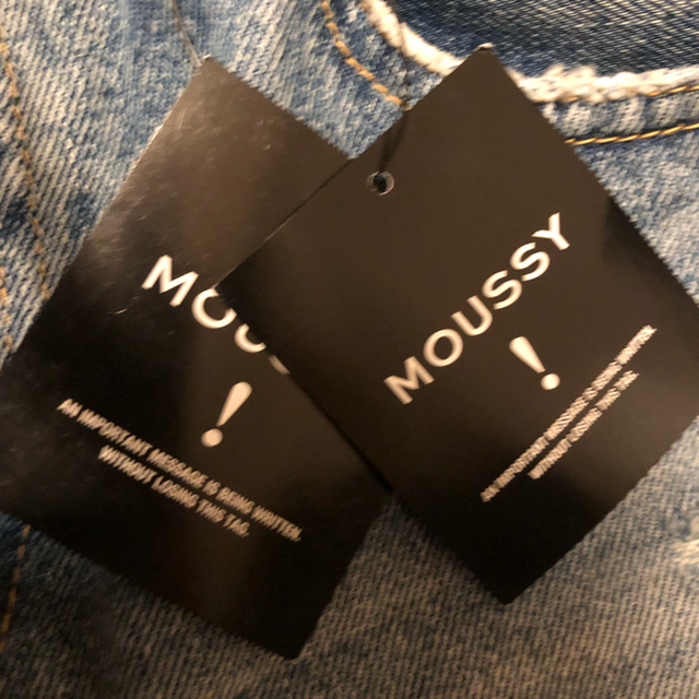 Moussy クラッシュテーパードジーンズ 2