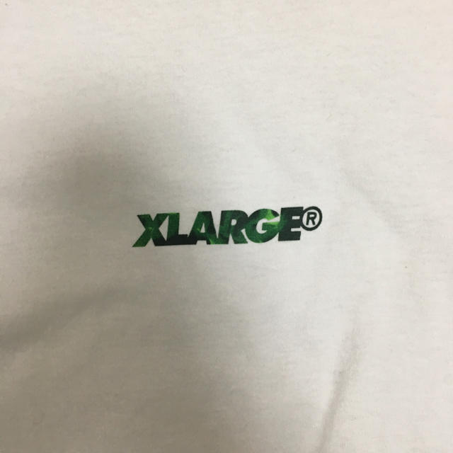 XLARGE(エクストララージ)のXLARGE 白 ロンT メンズのトップス(Tシャツ/カットソー(七分/長袖))の商品写真