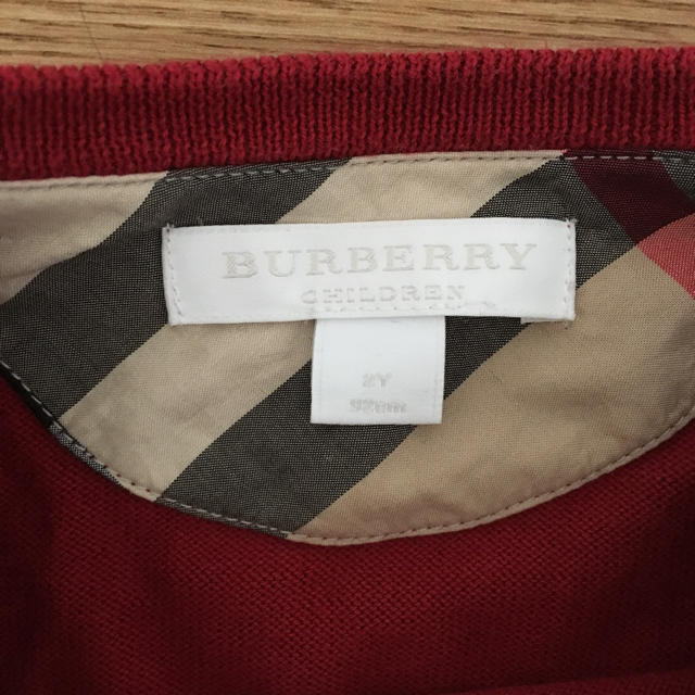 BURBERRY(バーバリー)のバーバリー BURBERRY 2y 90 カーディガン キッズ/ベビー/マタニティのキッズ服女の子用(90cm~)(カーディガン)の商品写真