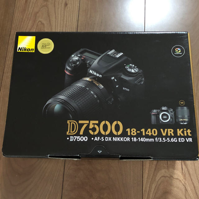 カメラD7500 18-140 VR Kit 美品