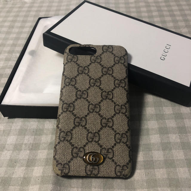 Gucci - GUCCI iPhone8plus ケースの通販 by ame｜グッチならラクマ