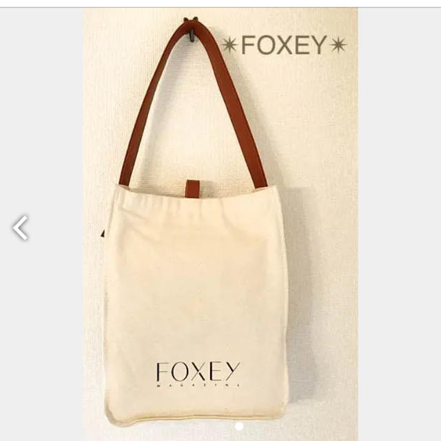 FOXEY - 美品 ︎FOXEY ︎フォクシー トートバッグ ˚ ₊⁎⁺˳ ༚の通販 by ︎Luna ︎｜フォクシーならラクマ