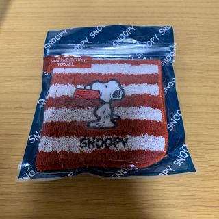 スヌーピー(SNOOPY)のスヌーピーアップリケハンカチタオル(ハンカチ)