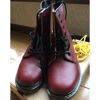 ドクターマーチン(Dr.Martens)のDr.Martens 風 8ホール ブーツ チェリレッド(ブーツ)