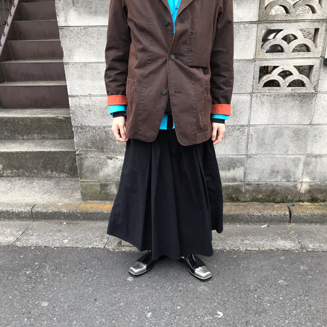 Yohji Yamamoto(ヨウジヤマモト)のヨウジヤマモト オム 袴パンツ コットンスレキ メンズのパンツ(その他)の商品写真