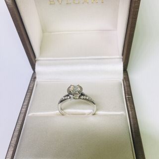 ブルガリ(BVLGARI)の【値引き】ブルガリ インコントロダモーレ リング Pt950 0.4ct (リング(指輪))