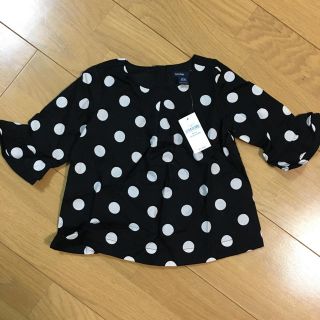 ベビーギャップ(babyGAP)のBaby  gap★新品✨ドットブラウス❤️(ブラウス)