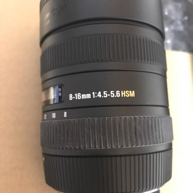 日本初の SIGMA 8-16 (Nikon用) 4.5-5.6 レンズ(ズーム)