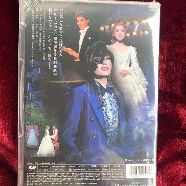 ☀︎宝塚雪組ファントムDVD新品未開封