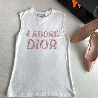 クリスチャンディオール(Christian Dior)のDIOR ディオール トップス(Tシャツ(半袖/袖なし))