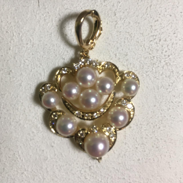 MIKIMOTO - 【専用】ミキモト ペンダントトップ パールk18 ダイヤ付きの通販 by 厳選した良品のみ取り扱うお店｜ミキモトならラクマ