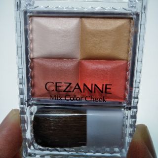 セザンヌケショウヒン(CEZANNE（セザンヌ化粧品）)の新色　ミックスカラーチーク　05　レッド系　(チーク)