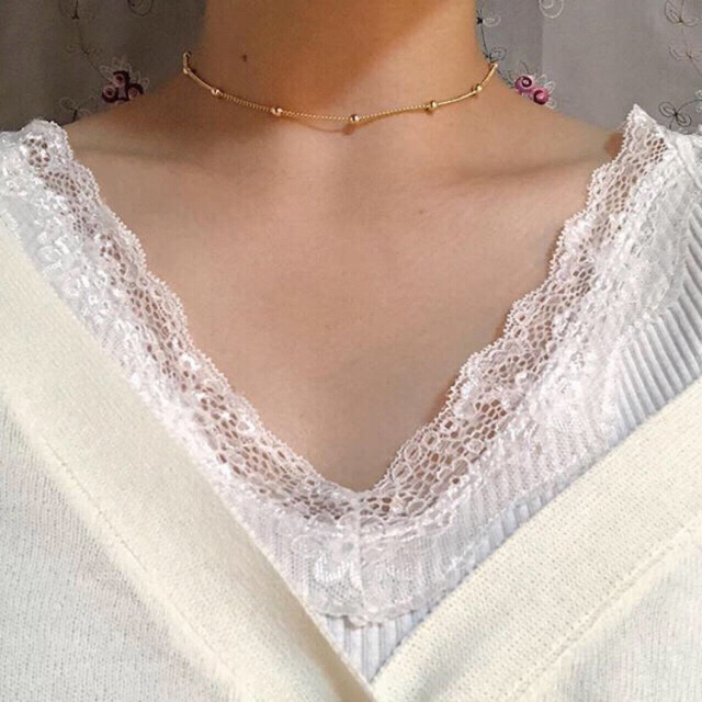 A.P.C(アーペーセー)のdaughters jewelryボールチェーンチョーカー レディースのアクセサリー(ネックレス)の商品写真