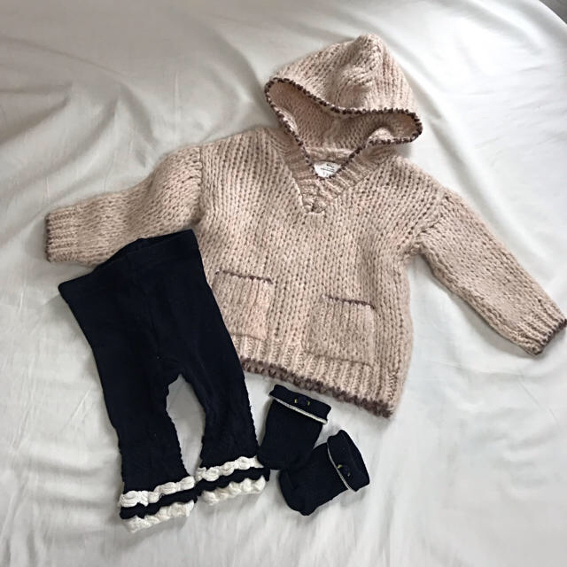 ZARA KIDS(ザラキッズ)のzarababy  ニット   キッズ/ベビー/マタニティのベビー服(~85cm)(ニット/セーター)の商品写真