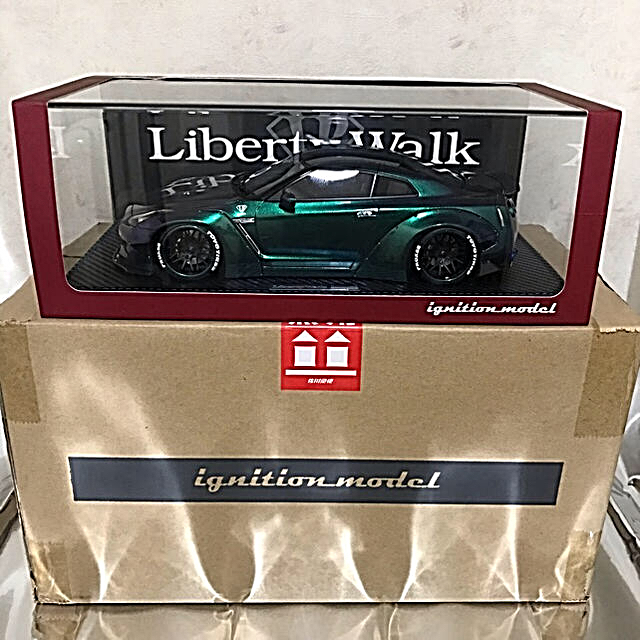 1/18 イグニッションモデル LB-WORKS GT-R(R35) MP/GLの通販 by H's