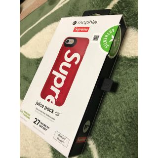 シュプリーム(Supreme)のSupreme mophie juice pack air iPhone7,8(iPhoneケース)