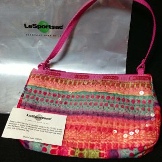 レスポートサック(LeSportsac)のレスポ スパンコールminiバッグ(ショルダーバッグ)