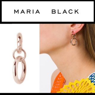 ユナイテッドアローズ(UNITED ARROWS)の【MARIA BLACK】DOGMA EARRING ROSE PINK 片耳分(ピアス)