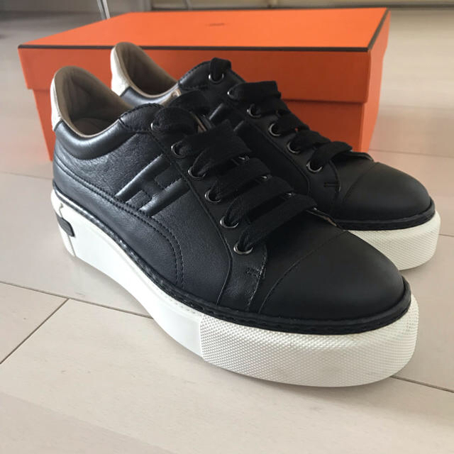 Hermes - エルメス スニーカー HERMES Sneakers Polo の通販 by Ⓜ︎ ︎｜エルメスならラクマ