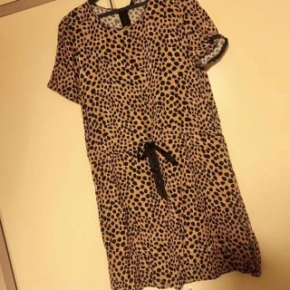 ザラ(ZARA)のZARA ✦ レオパードワンピース(ミニワンピース)