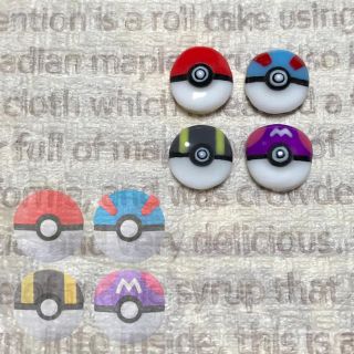  3Dネイルパーツ【ポケモン】(ネイル用品)