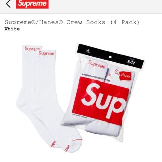 シュプリーム(Supreme)のsupreme  ソックス 1p(ソックス)