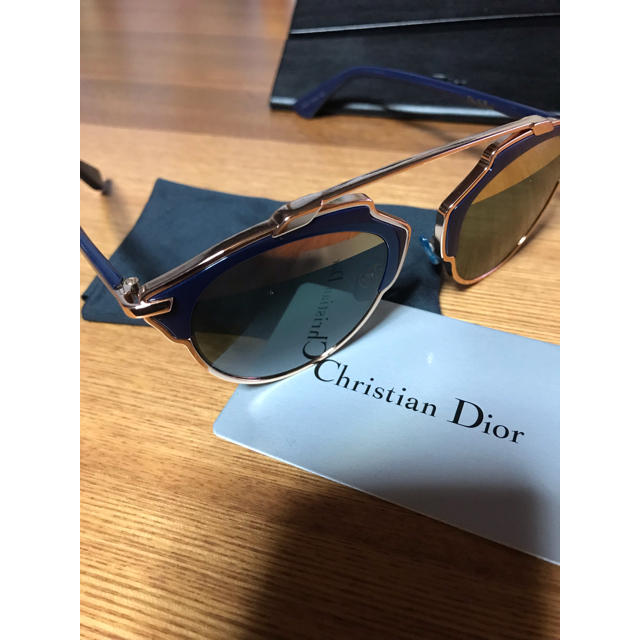 Dior(ディオール)のディオール ソーリアルサングラス 新品未使用 レディースのファッション小物(サングラス/メガネ)の商品写真