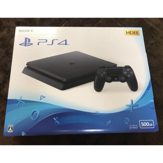 PlayStation4 ジェット・ブラック 500GB 新品 本体-