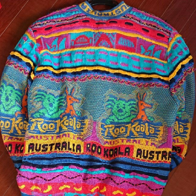 COOGI(クージー)のCOOGI vintage ブルゾン ニット セーター メンズのトップス(ニット/セーター)の商品写真