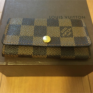 ルイヴィトン(LOUIS VUITTON)のパリ様専用　LOUIS VUITTON ルイヴィトン ダミエ キーケース 4連(キーケース)