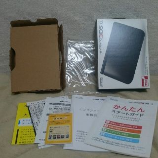 ニンテンドー3DS(ニンテンドー3DS)のニンテンドー 3ds LL ブラック (ジャンク品)(携帯用ゲーム機本体)