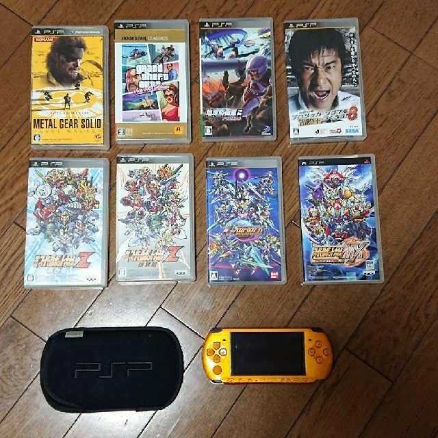 psp3000 + カセット8個