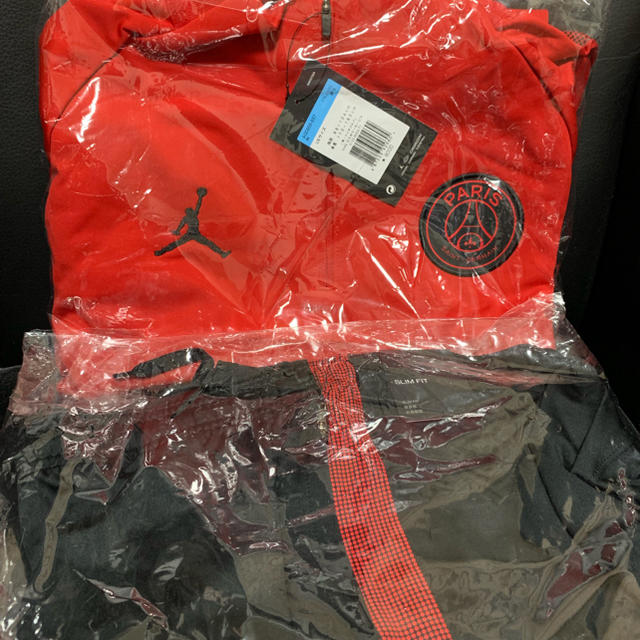 NIKE(ナイキ)のNIKE×PSG×Jordan サッカージャージ 上下 未使用 メンズのメンズ その他(その他)の商品写真