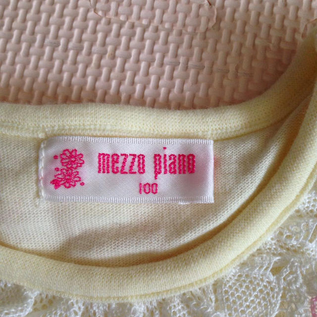 mezzo piano(メゾピアノ)のメゾピアノ 100cm Tシャツ キッズ/ベビー/マタニティのキッズ服女の子用(90cm~)(その他)の商品写真