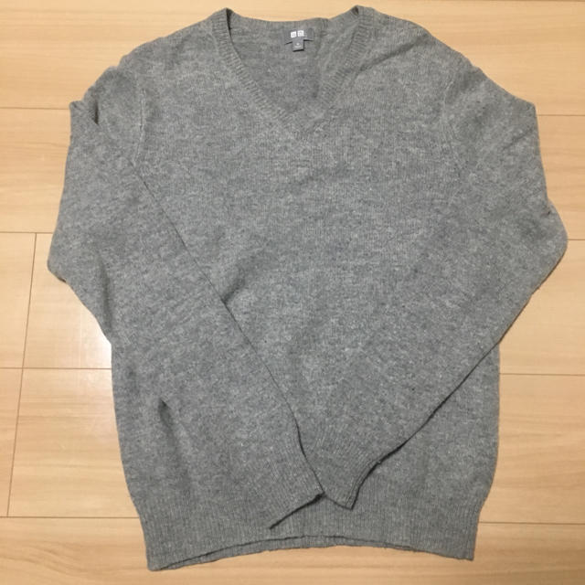 UNIQLO(ユニクロ)のユニクロ ウールセーター メンズのトップス(ニット/セーター)の商品写真