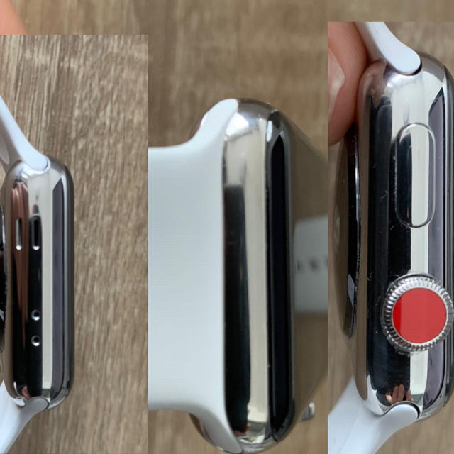 Apple Watch(アップルウォッチ)のApple watch series3 42mm ステンレスケース メンズの時計(腕時計(デジタル))の商品写真