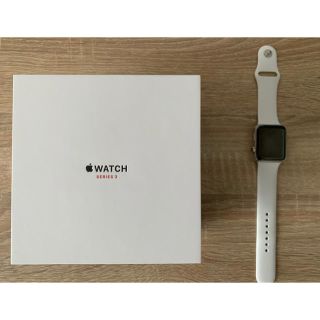 アップルウォッチ(Apple Watch)のApple watch series3 42mm ステンレスケース(腕時計(デジタル))