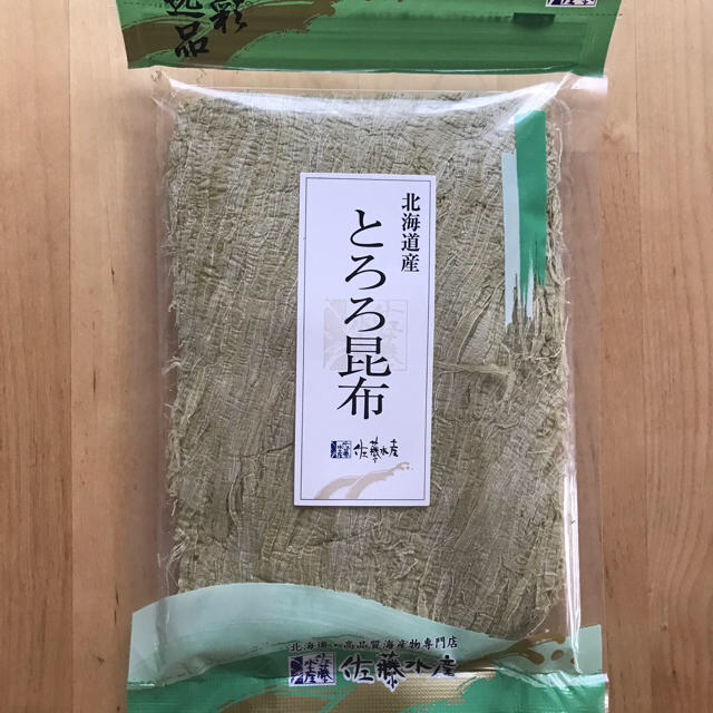 佐藤水産 とろろ昆布（北海道産） 高品質海産物専門店 食品/飲料/酒の加工食品(乾物)の商品写真