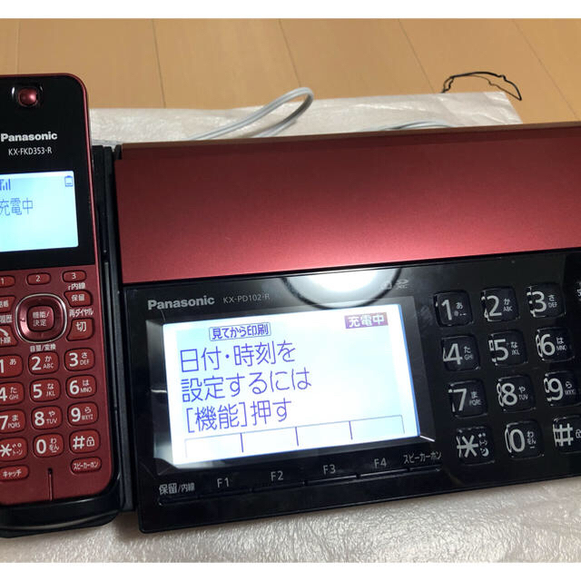 Panasonic(パナソニック)のPanasonic KX-PD102 オタックス wifi搭載 親機のみ インテリア/住まい/日用品のオフィス用品(オフィス用品一般)の商品写真