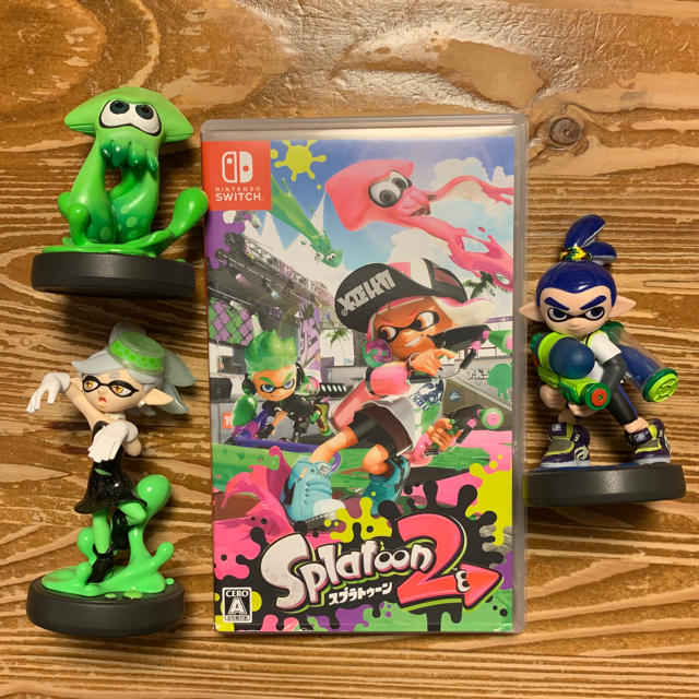 スプラトゥーン2  Switch amiibo付きゲームソフト/ゲーム機本体