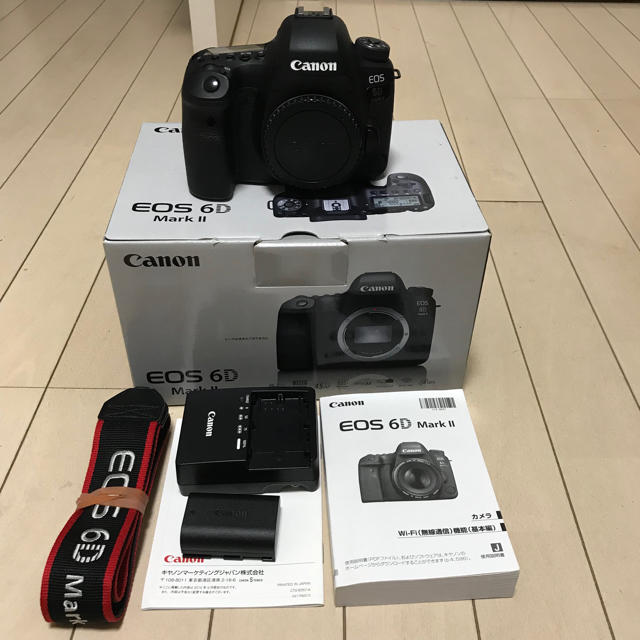 出産祝いなども豊富 CANON 美品 - Canon EOS II MARK 6D デジタル一眼