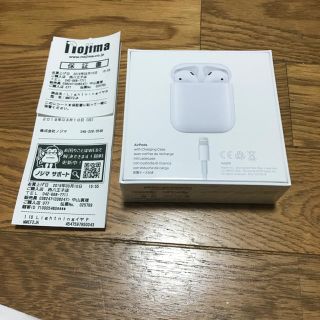 Apple - apple airpods MMEF2J/Aの通販 by ピカピカ's shop