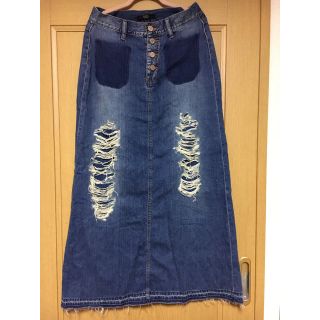 アズールバイマウジー(AZUL by moussy)の週末セール！ AZUL デニム ロング スカート(ロングスカート)