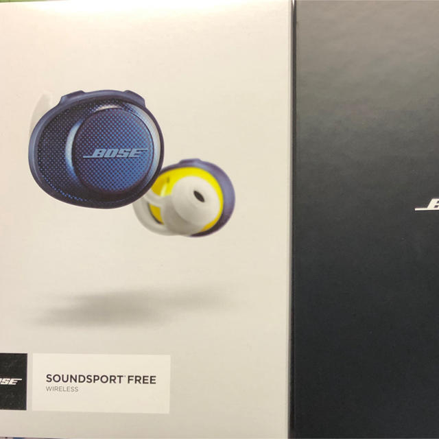 スマホ/家電/カメラBose soundsport free ワイヤレスイヤホン